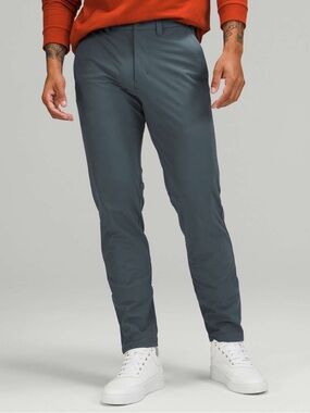 Lululemon Commission Slim-Fit Pant 32" *Warpstreme Iron Blue $128 Retail
